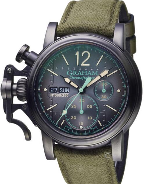 Graham Chronofighter Vintage Aircraft 2CVAV.B17A Replica Watch